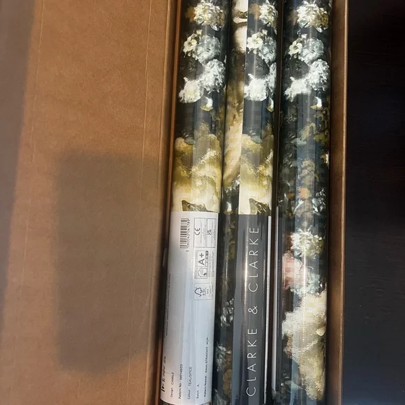 This is for 3 ROLLS of wallpaper . ORIGINAL PRICE OF EACH ROLL IS $177.